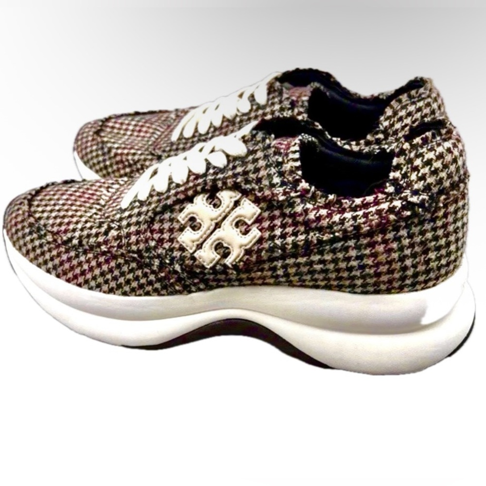 Tory Burch Multicolor Tweed Sneakers